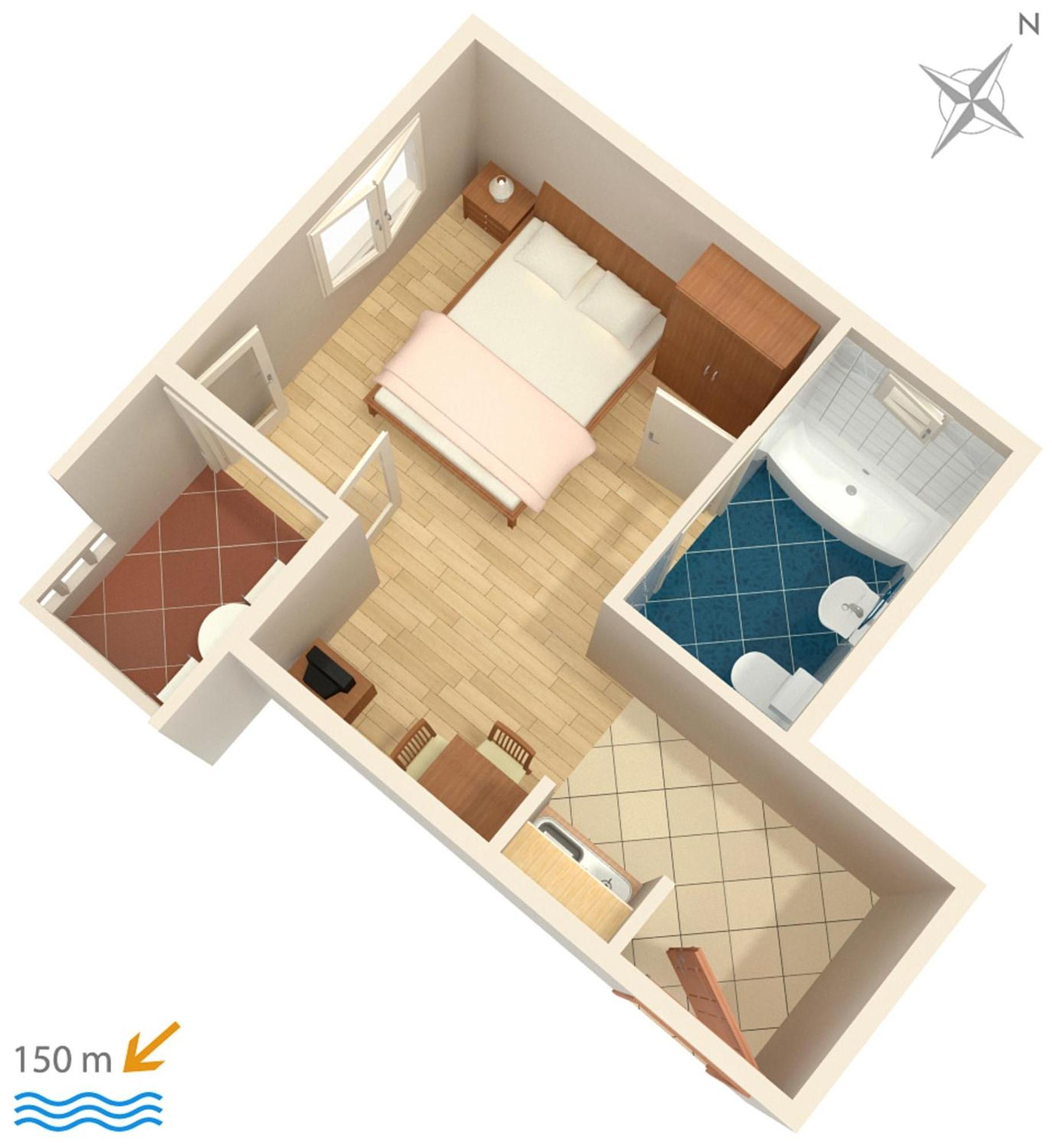 Apartments By The Sea Duce, Omis - 5973 Екстериор снимка